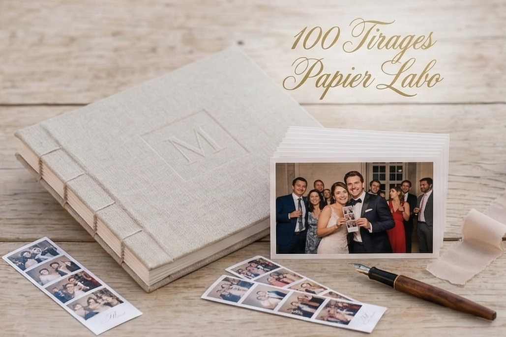 Exemple de template tirage papier Photobooth